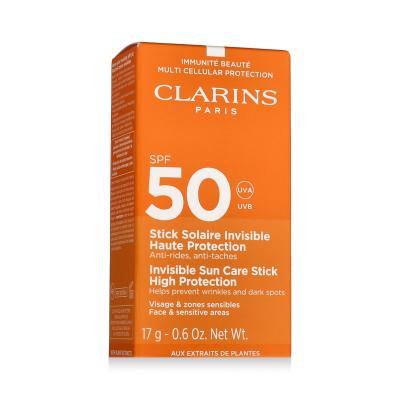 Clarins Sun Care Invisible Stick SPF50 Opalovací přípravek na obličej 17 g