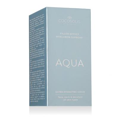COCOSOLIS AQUA Filler-Effect Hyaluron Supreme Pleťové sérum pro ženy 50 ml