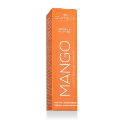 COCOSOLIS Suntan &amp; Body Oil Mango Opalovací přípravek na tělo pro ženy 110 ml