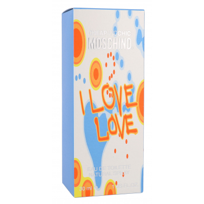 Moschino Cheap And Chic I Love Love Toaletní voda pro ženy 30 ml