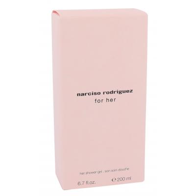 Narciso Rodriguez For Her Sprchový gel pro ženy 200 ml