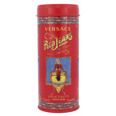 Versace Red Jeans Woman Toaletní voda pro ženy 75 ml
