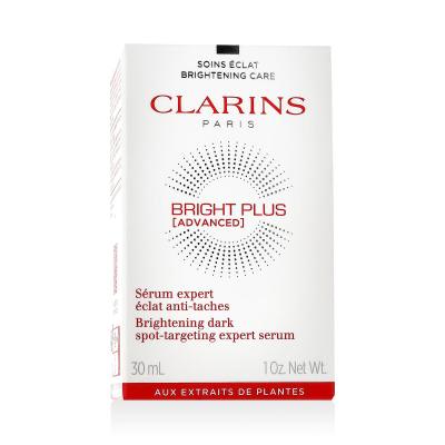 Clarins Bright Plus Advanced Brightening Dark Spot-Targeting Expert Serum Pleťové sérum pro ženy 30 ml