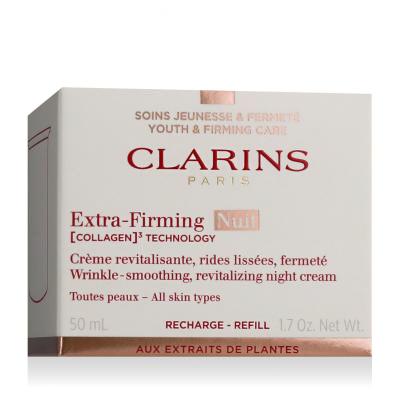 Clarins Extra-Firming Nuit Wrinkle Smoothing Revitalizing Night Cream Noční pleťový krém pro ženy Náplň 50 ml