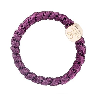 By Eloise London Gold Nugget Gumička na vlasy pro ženy 1 ks Odstín Purple