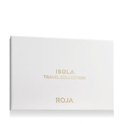 Roja Parfums Isola Travel Collection Dárková kazeta parfém Isola Verde 10 ml + parfém Isola Blu 10 ml + parfém Isola Sol 10 ml + parfém Oceania 10 ml