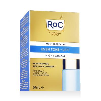 RoC Multi Correxion Even Tone + Lift Night Cream Noční pleťový krém pro ženy 50 ml