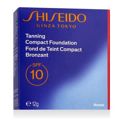 Shiseido Sun Protection Tanning Compact Foundation SPF10 Make-up pro ženy 12 g Odstín Bronze