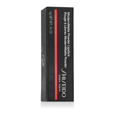 Shiseido ModernMatte Powder Lipstick Rtěnka pro ženy 4 g Odstín 509 Flame