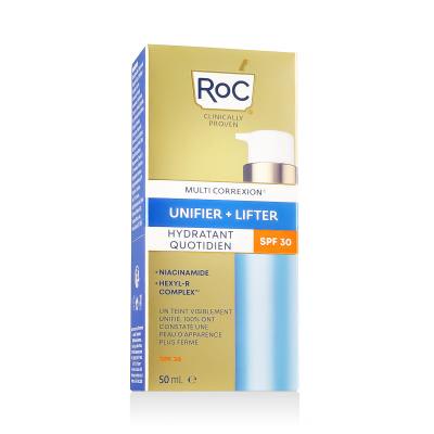 RoC Multi Correxion Even Tone + Lift Daily Moisturiser SPF30 Denní pleťový krém pro ženy 50 ml