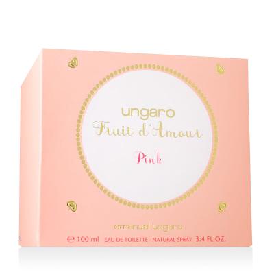Emanuel Ungaro Fruit d'Amour Pink Toaletní voda pro ženy 100 ml