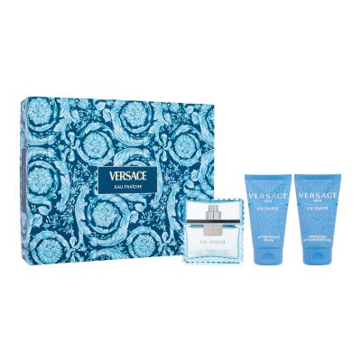 Versace Man Eau Fraiche Dárková kazeta toaletní voda 50 ml + sprchový gel 50 ml + balzám po holení 50 ml