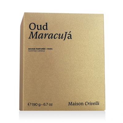 Maison Crivelli Oud Maracujá Vonná svíčka 190 g