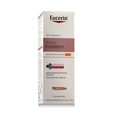 Eucerin Anti-Pigment Tinted Day Cream SPF30 Denní pleťový krém pro ženy 50 ml Odstín Medium
