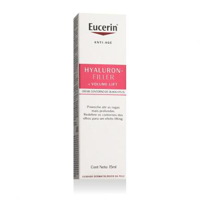Eucerin Hyaluron-Filler + Volume-Lift Eye SPF15 Oční krém pro ženy 15 ml