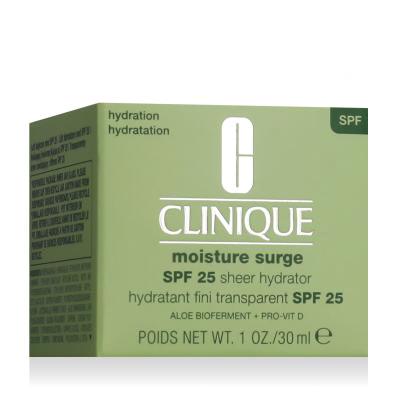 Clinique Moisture Surge Sheer Hydrator SPF25 Denní pleťový krém pro ženy 30 ml