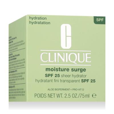 Clinique Moisture Surge Sheer Hydrator SPF25 Denní pleťový krém pro ženy 75 ml