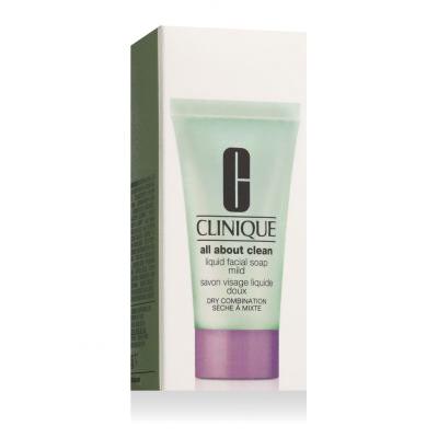 Clinique All About Clean Liquid Facial Soap Mild Čisticí mýdlo pro ženy 30 ml