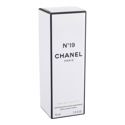 Chanel N°19 Toaletní voda pro ženy Plnitelný 75 ml