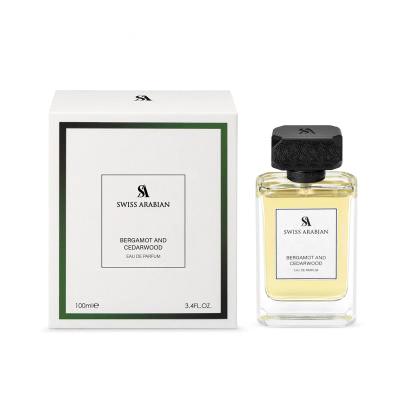 Swiss Arabian Bergamot and Cedarwood Parfémovaná voda pro muže 100 ml