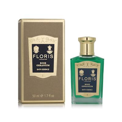 Floris Rose Geranium Bath Essence Koupelový olej pro ženy 50 ml