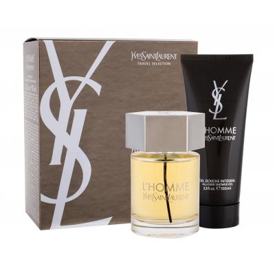 Yves Saint Laurent L'Homme Dárková kazeta toaletní voda 100 ml + sprchový gel 100 ml