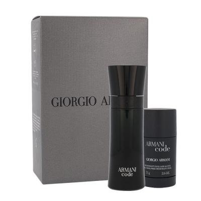 Giorgio Armani Code Dárková kazeta toaletní voda 75 ml + deostick 75 ml
