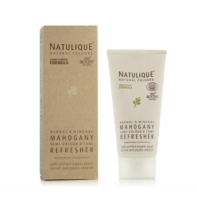 Natulique Refresher Barva na vlasy 150 ml Odstín Mahogany