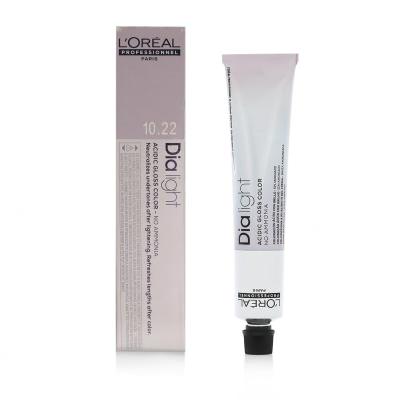 L'Oréal Professionnel DiaLight Acidic Gloss Color Barva na vlasy pro ženy 50 ml Odstín 10.22 Deep Iridescent Berry Milkshake