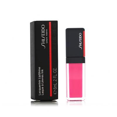 Shiseido LacquerInk LipShine Rtěnka pro ženy 6 ml Odstín 302 Plexi Pink