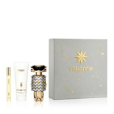 Paco Rabanne Fame Dárková kazeta parfémovaná voda 80 ml + tělové mléko 100 ml + parfémovaná voda 10 ml