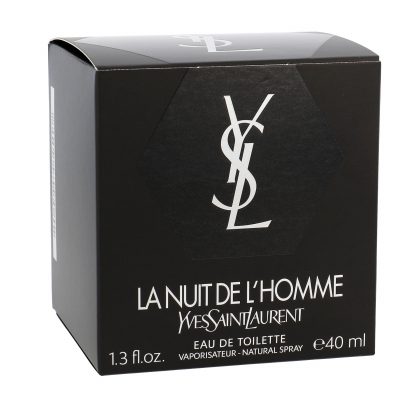 Yves Saint Laurent La Nuit De L&#039;Homme Toaletní voda pro muže 40 ml