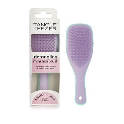 Tangle Teezer The Ultimate Detangler Straight - Curly Mini Kartáč na vlasy 1 ks Odstín Wystera Leaf