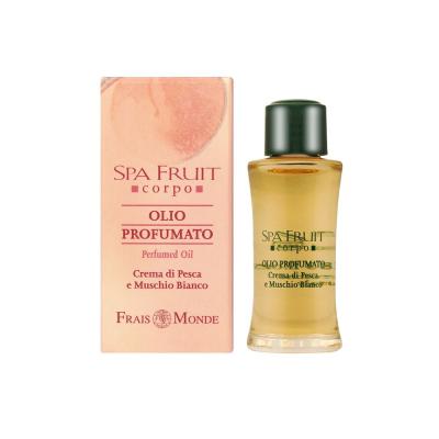 Frais Monde Spa Fruit Peach And White Musk Parfémovaný olej pro ženy 10 ml