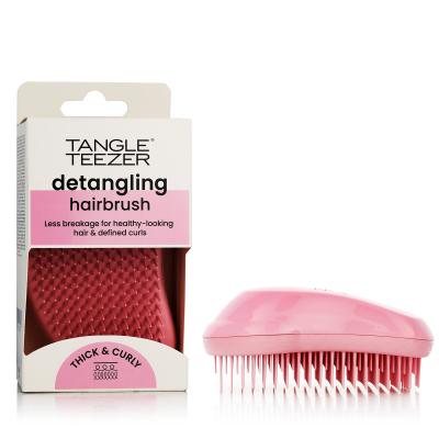 Tangle Teezer The Original Thick &amp; Curly Kartáč na vlasy pro ženy 1 ks Odstín Dusky Pink