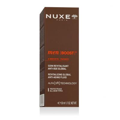 NUXE Men [BOOST]³ Revitalizing Global Anti-Aging Fluid Denní pleťový krém pro muže 50 ml