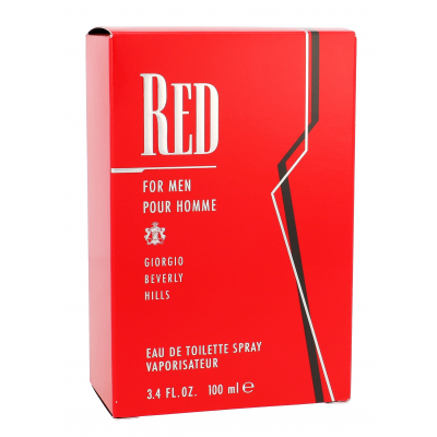 Giorgio Beverly Hills Red For Men Toaletní voda pro muže 100 ml