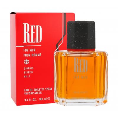 Giorgio Beverly Hills Red For Men Toaletní voda pro muže 100 ml