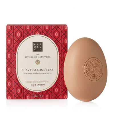 Rituals The Ritual Of Ayurveda Shampoo &amp; Body Bar Tuhé mýdlo pro ženy 100 ml