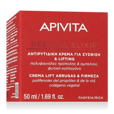 Apivita Beevine Elixir Wrinkle &amp; Firmness Lift Cream Rich Denní pleťový krém 50 ml