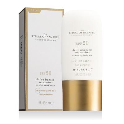Rituals The Ritual Of Namaste Daily Advanced Moisturiser SPF50 Denní pleťový krém pro ženy 50 ml