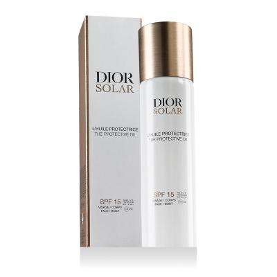 Dior Solar The Protective Face and Body Oil SPF15 Opalovací přípravek na tělo pro ženy 125 ml
