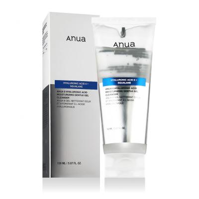 Anua Hyaluronic Acid 8 + Squalane Moisturizing Gentle Gel Cleanser Čisticí gel 150 ml