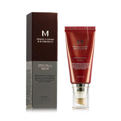 Missha M Perfect Cover BB Cream EX SPF42 BB krém pro ženy 50 ml Odstín No.21 Light Beige