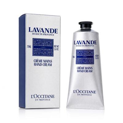L'Occitane Lavande Blanche Perfumed Hand Cream Krém na ruce pro ženy 75 ml