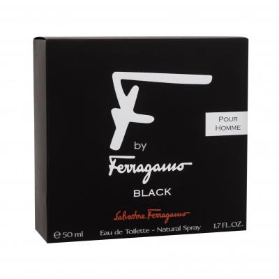 Salvatore Ferragamo F by Ferragamo Black Toaletní voda pro muže 50 ml