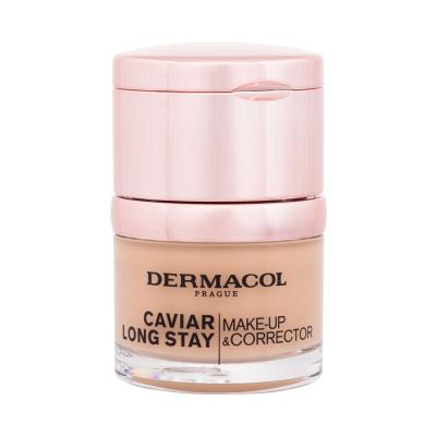 Dermacol Caviar Long Stay Make-Up & Corrector Make-up pro ženy 30 ml Odstín 3 Nude