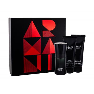 Giorgio Armani Code Dárková kazeta toaletní voda 50 ml + balzám po holení 75 ml + sprchový gel 75 ml