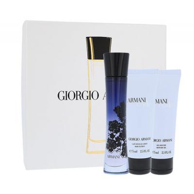 Giorgio Armani Code Dárková kazeta parfémovaná voda 50 ml + sprchový gel 75 ml + tělové mléko 75 ml