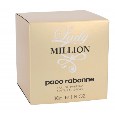 Paco Rabanne Lady Million Parfémovaná voda pro ženy 30 ml poškozená krabička